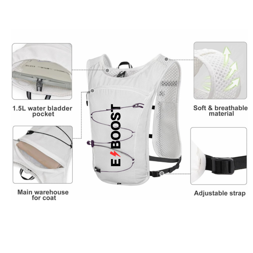 E-BOOST Running-Hydration Vest